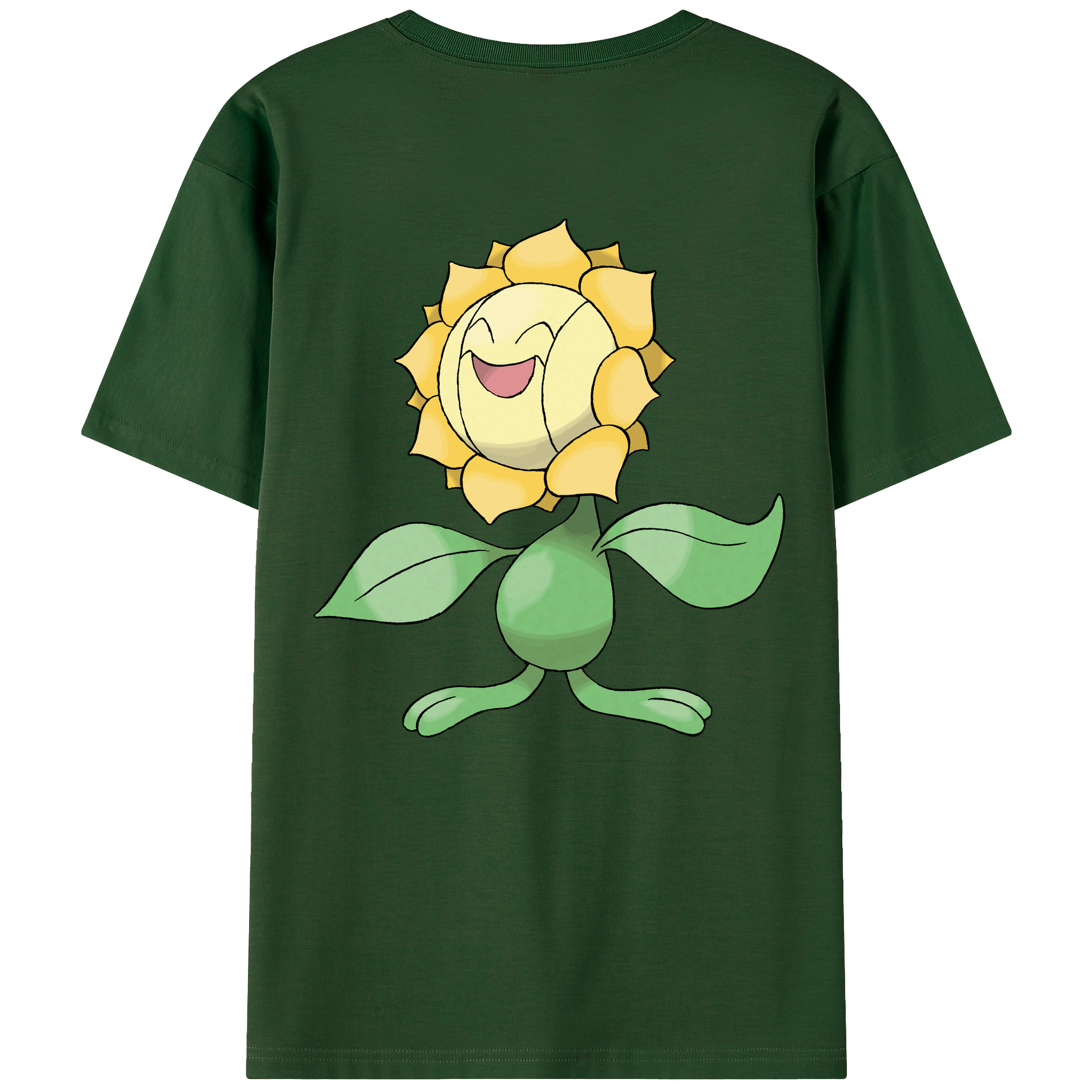 （画像用） ポケットモンスター Pokémon 綿100％半袖Tシャツ（背面プリント）